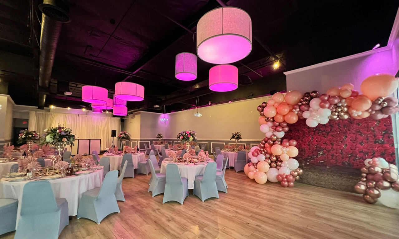 Elijah's banquet room in San Diego