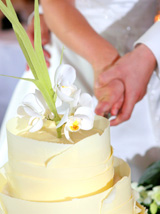 Wedding cake from Elijah's bakery
